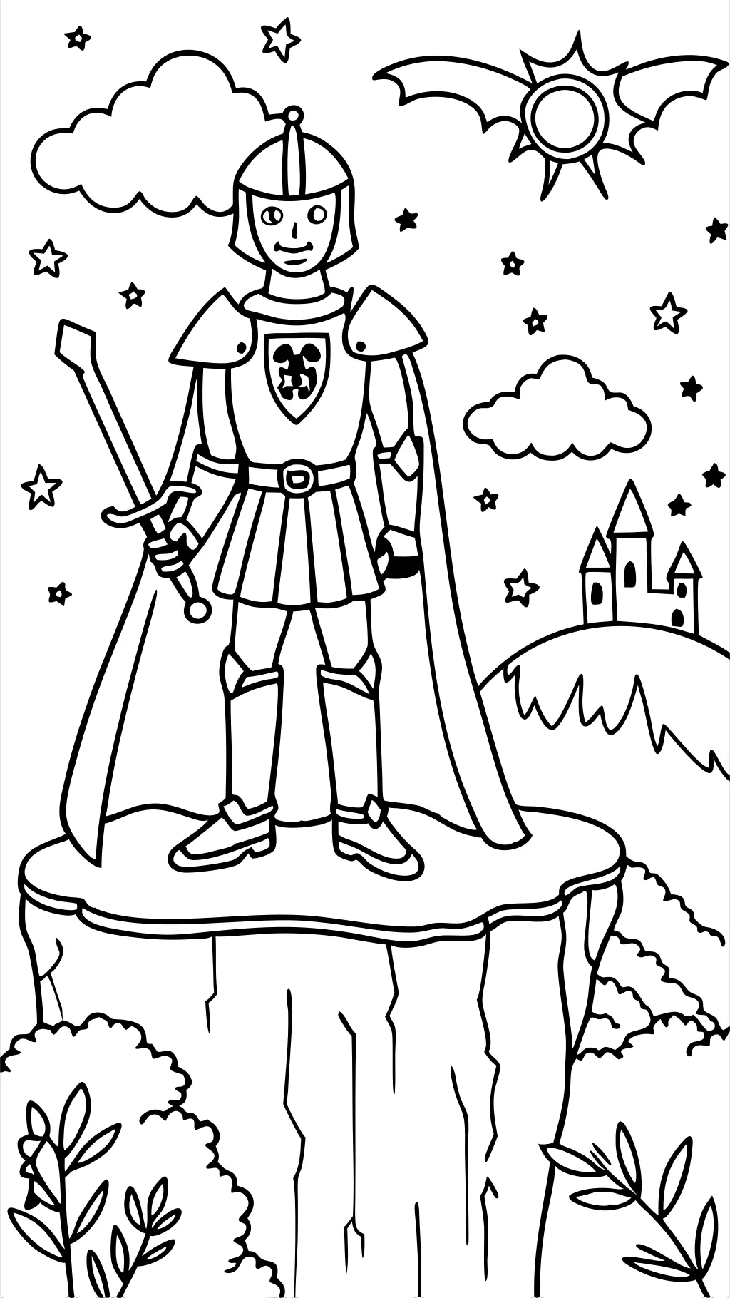 braves coloring pages